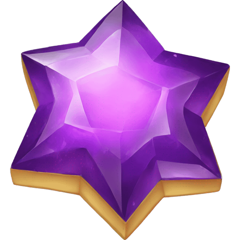 amethyst star gem emoji