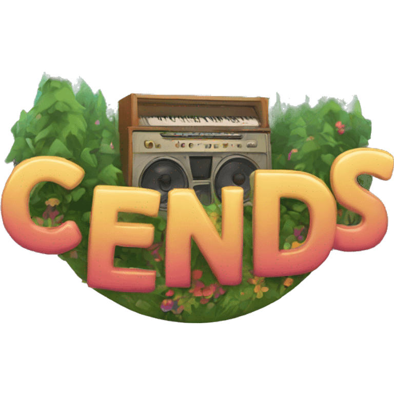 music festival logo with the letters "CTND" emoji