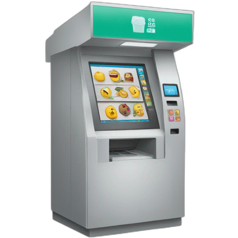 kiosk machine emoji