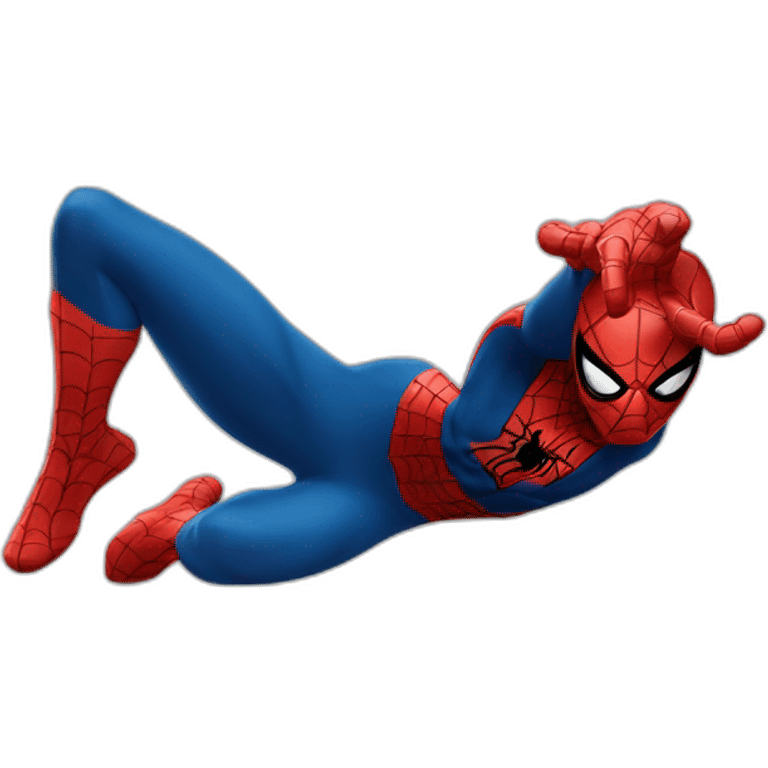 Spider-Man finger pose emoji