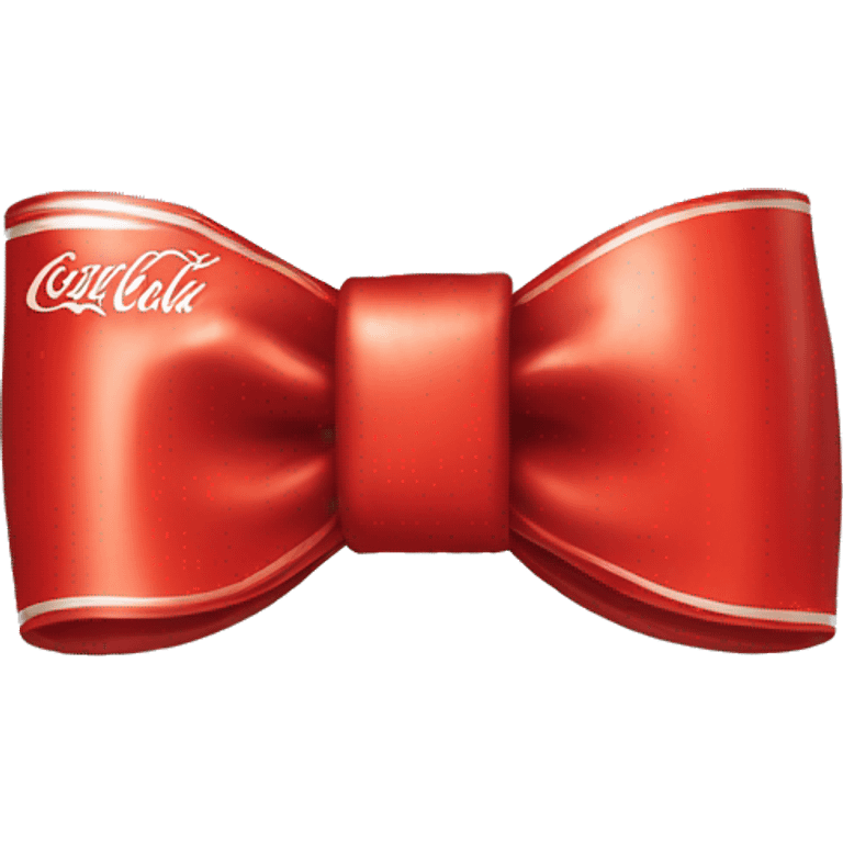 Coca cola bow emoji