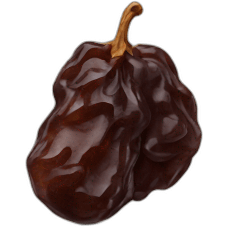 dried raisin emoji