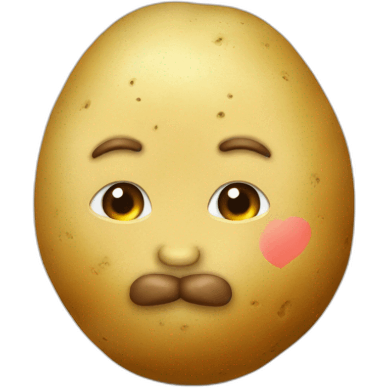 potato kissing Lukashenko emoji