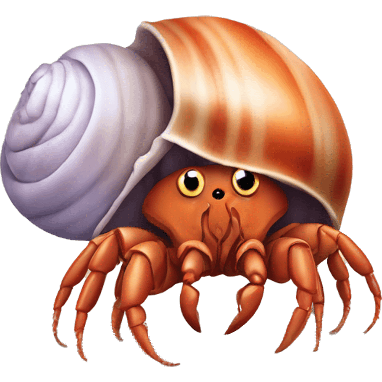 Hermit crab emoji