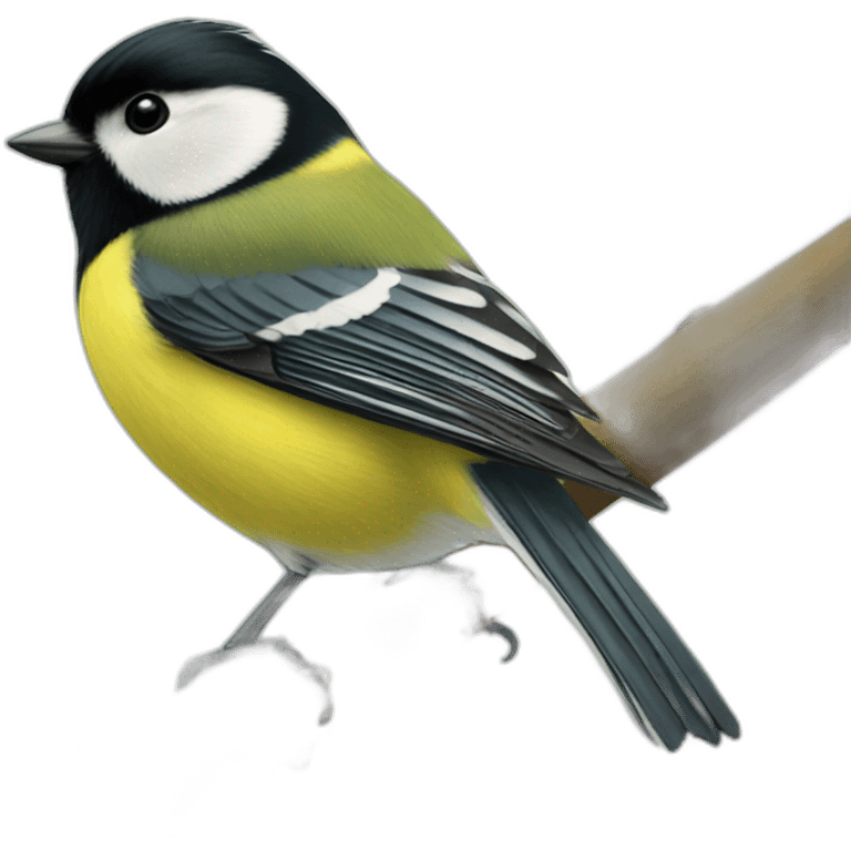 great tit emoji