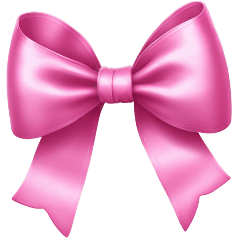 Pink bow emoji