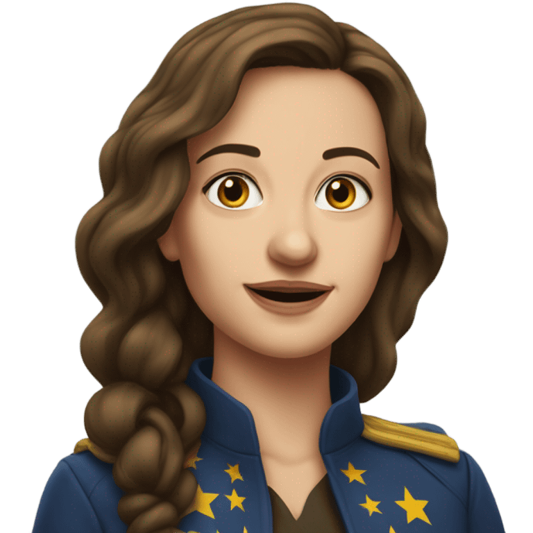 super realistic Kaya Kallas European Union emoji