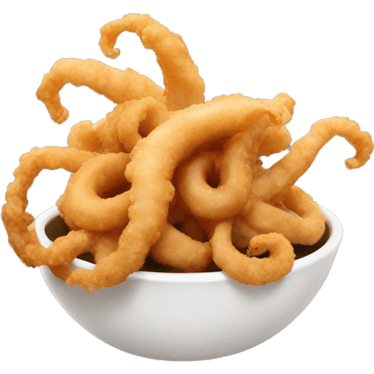 Fried calamari emoji