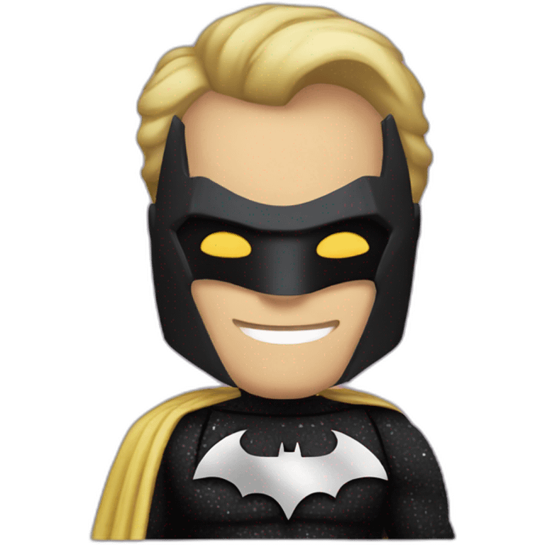 disco batman emoji