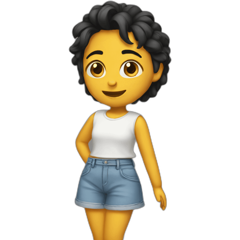 Chica emoji