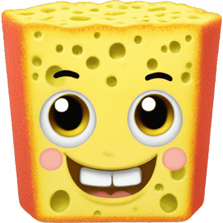 cute baby sponge bob emoji