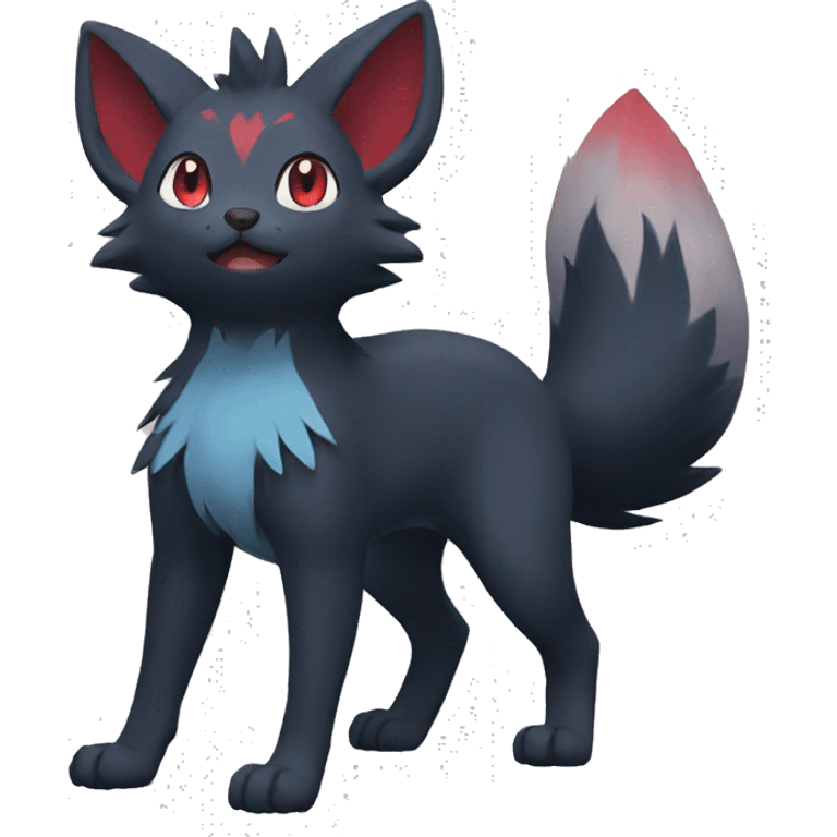 Zorua full body emoji