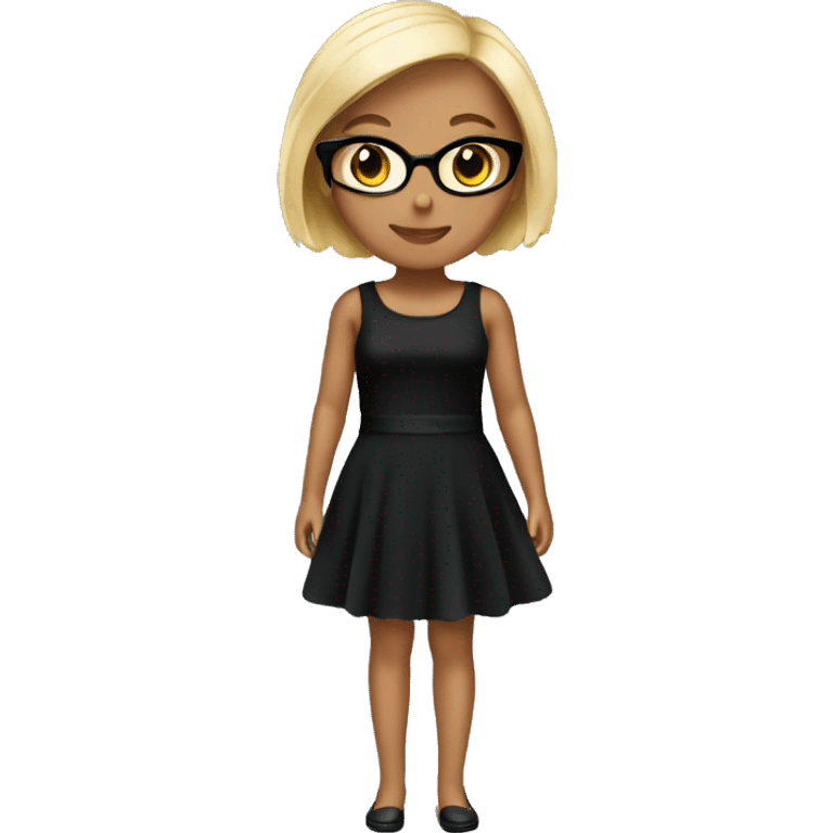 Little black dress emoji