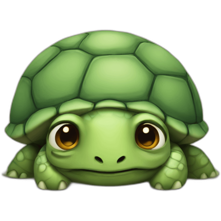 sad turtle face emoji