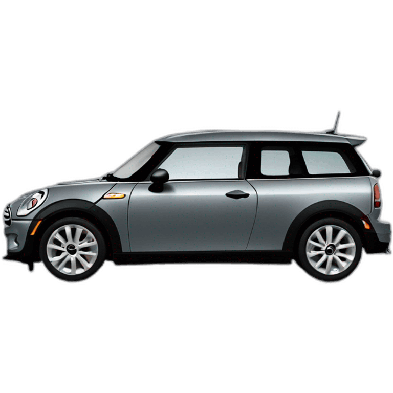 Mini Cooper clubman S 2012 gris emoji