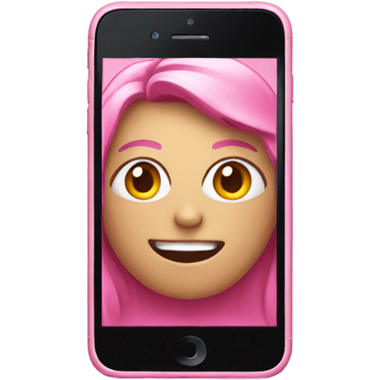 pink iphone  emoji