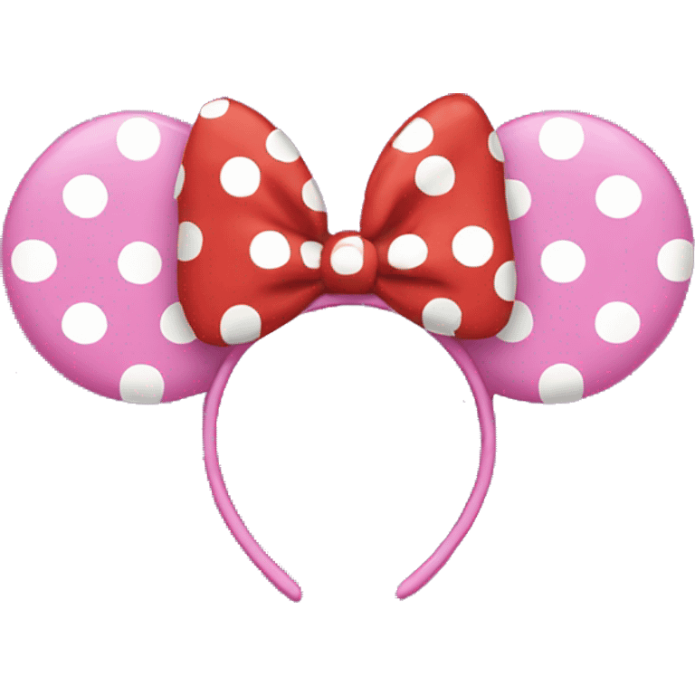 Minnie Mouse ears emoji