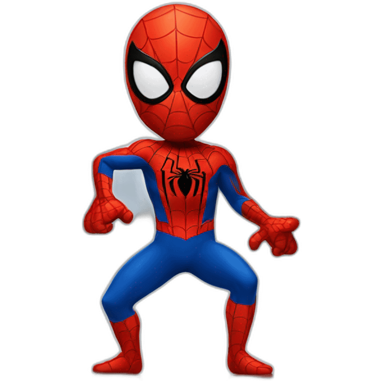 Dancing spiderman emoji