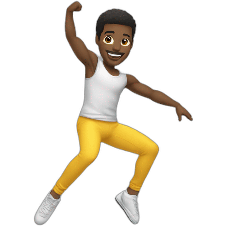 Michel Jordan en train de danser emoji