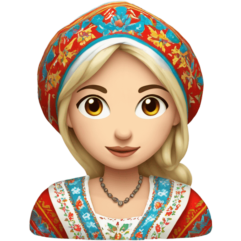 Rusian Girl  emoji