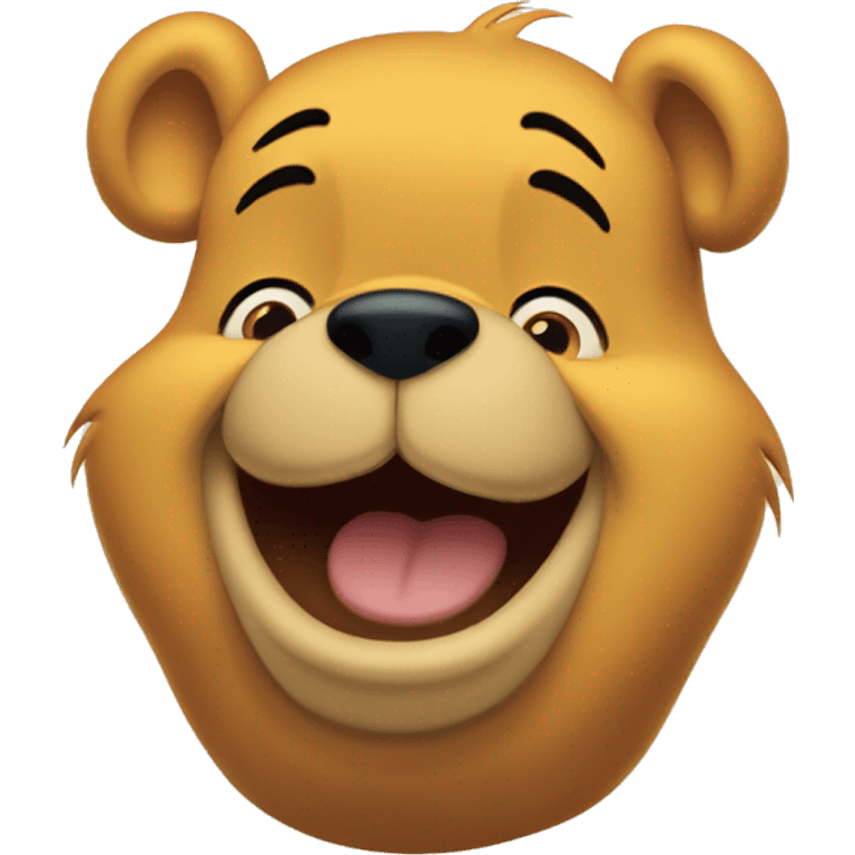 Happy Winnie the Pooh emoji