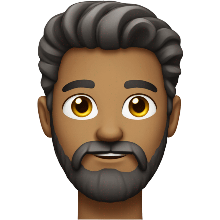 Bearded man emoji