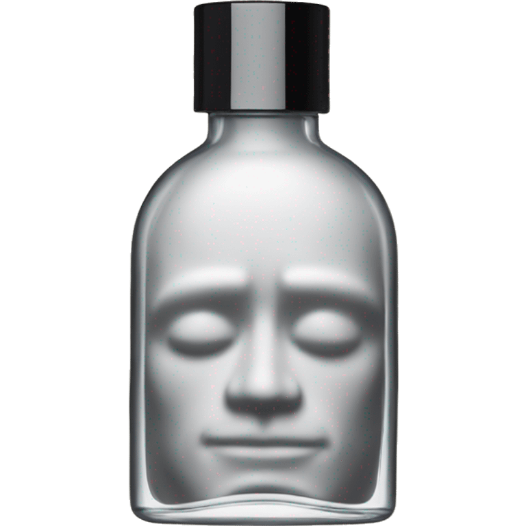 Le Male fragrance bottle in shape of a man's body emoji