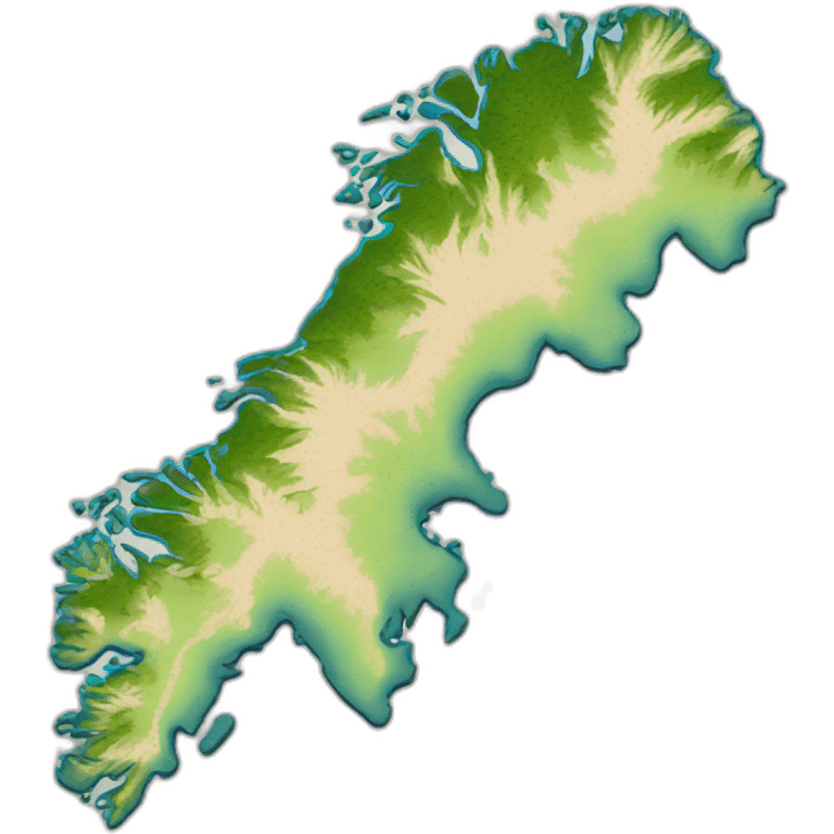 Map of norway emoji