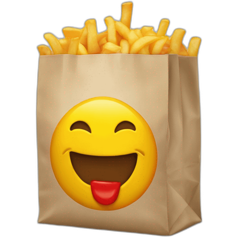 Mcdonald’s bag emoji