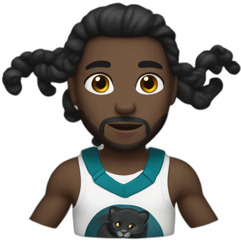 black panter emoji