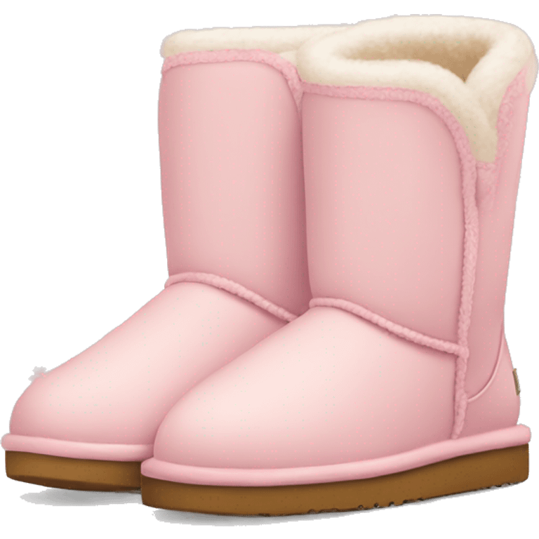 light pink uggs emoji