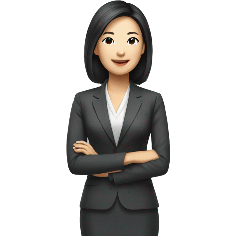 women asian ceo emoji