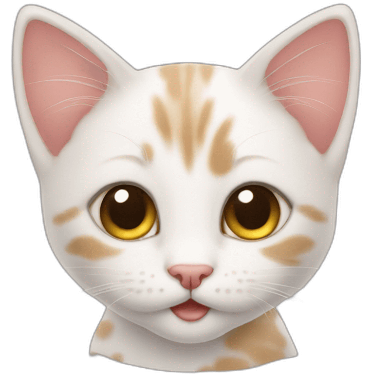 cute kitten emoji