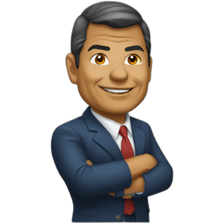 Rafael Correa emoji