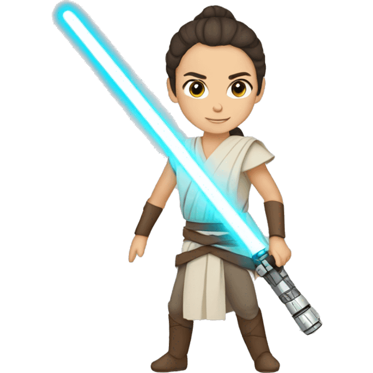 Rey Lightsaber emoji