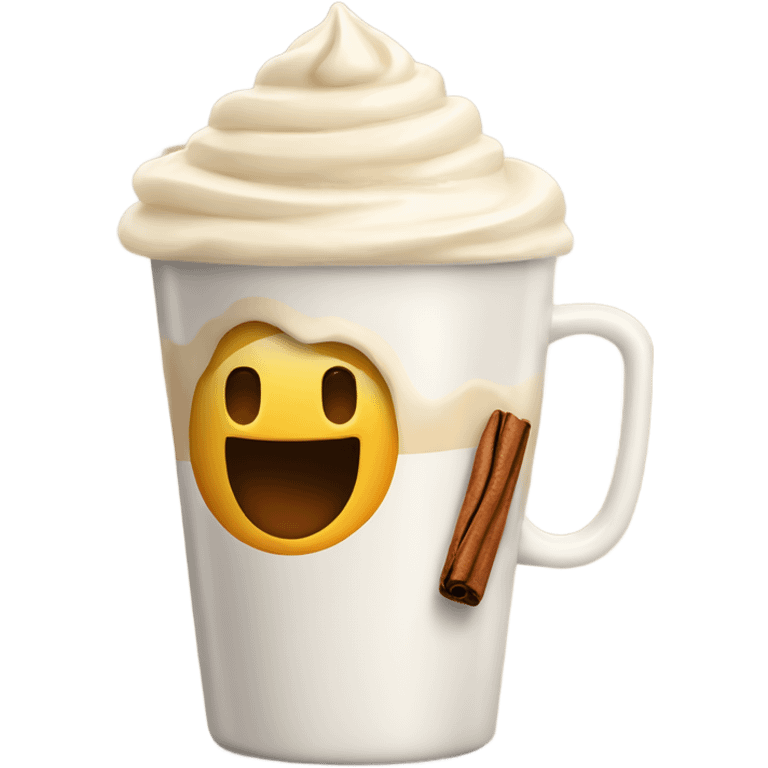 cafe con crema i canela  emoji