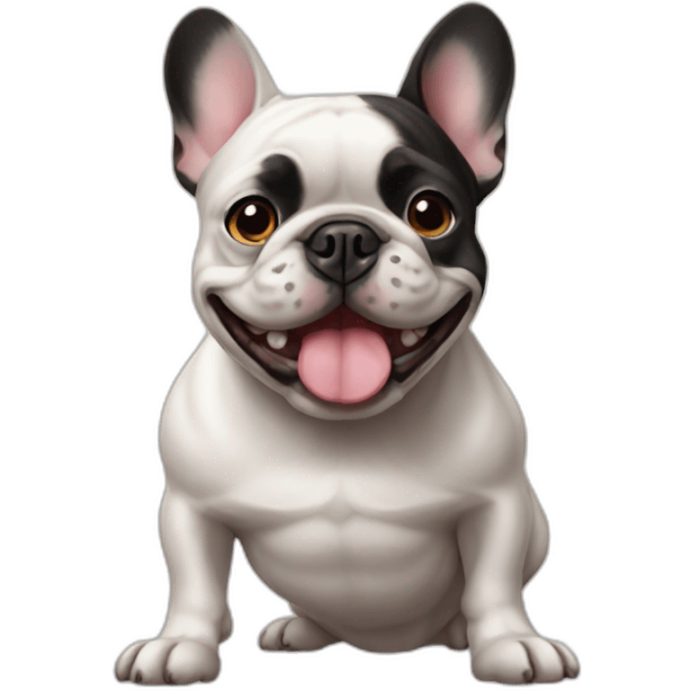 French bulldog emoji