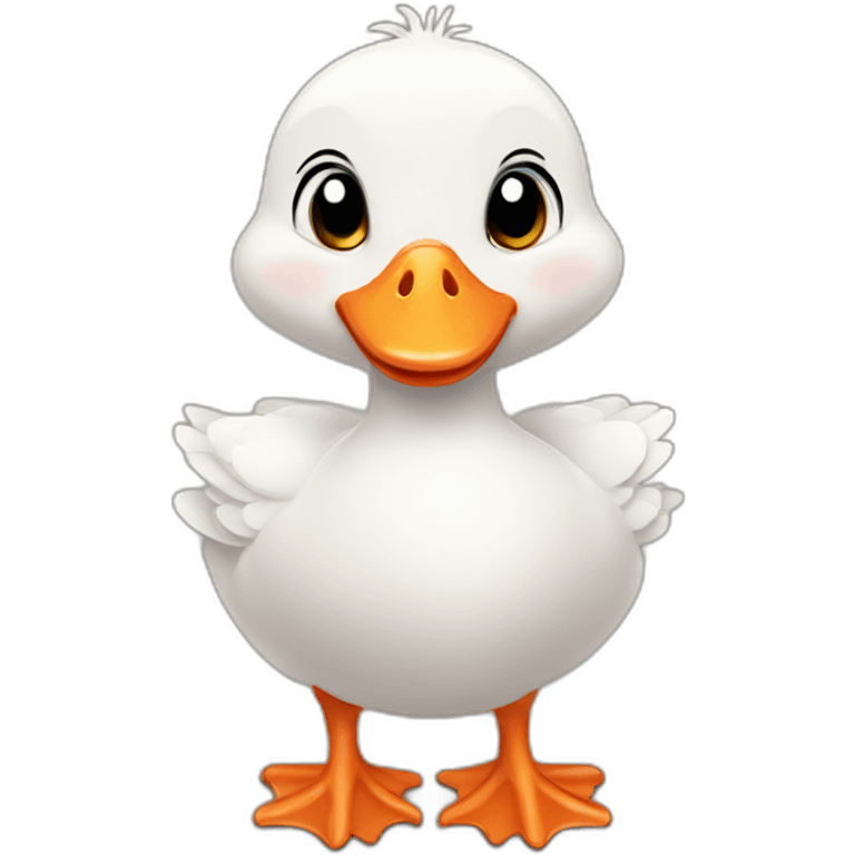 cute baby goose emoji