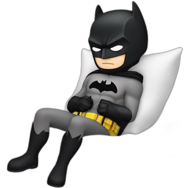 Batman who sleep emoji