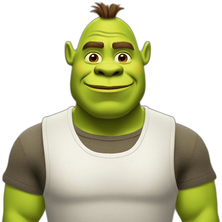 Shrek chez le coiffeur emoji