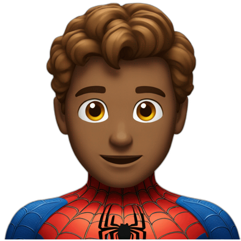 Spiderman hélas emoji