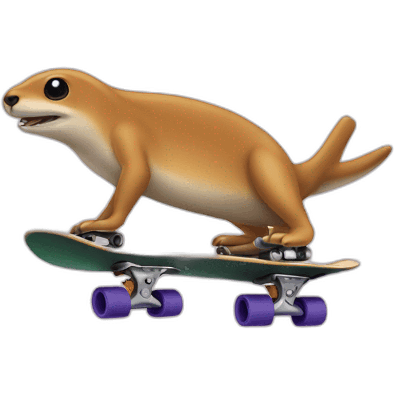 Canguru skate emoji