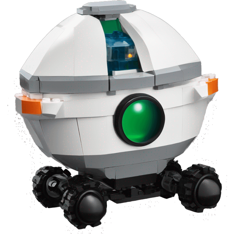 Lego.Planet Express spacecraft fr-s emoji