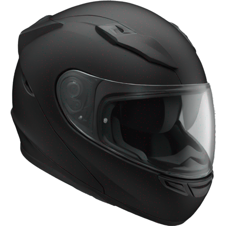 Black Motorcycle Helmet emoji