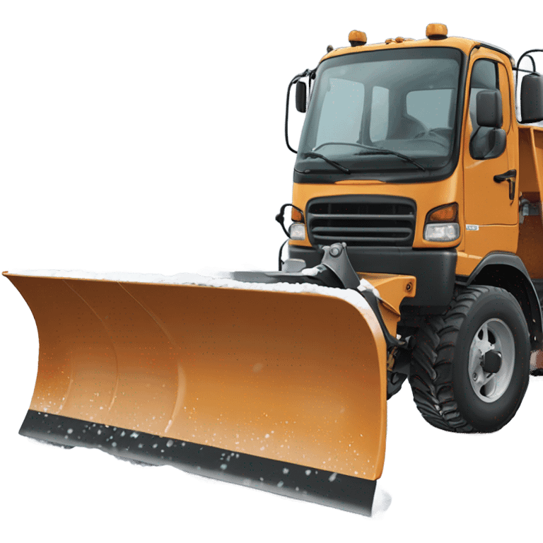 Snowplow emoji