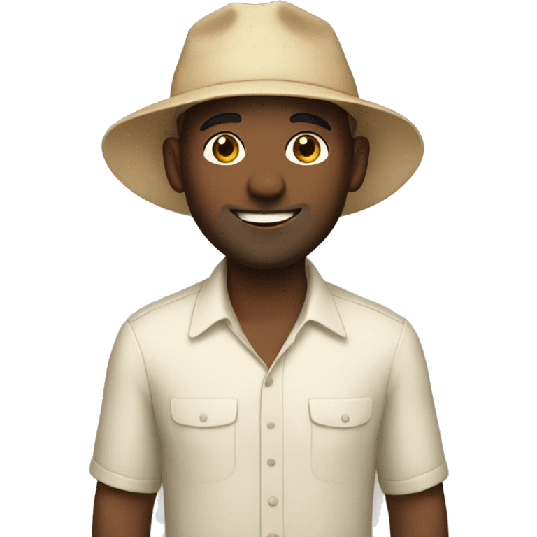 man with island of kids emoji