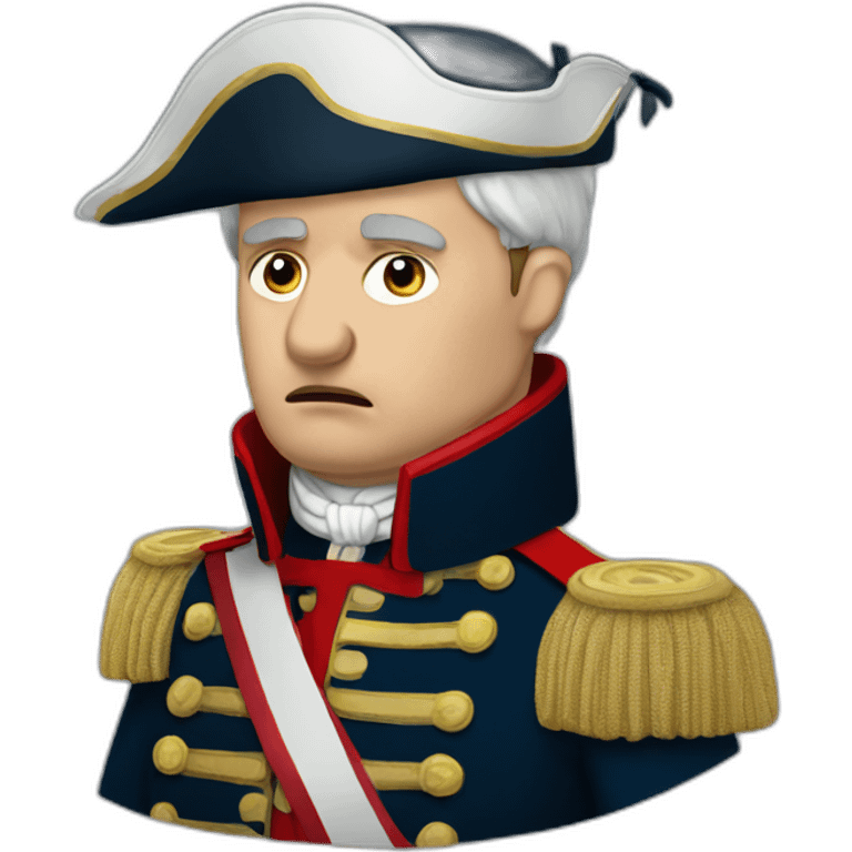 sad napolean emoji