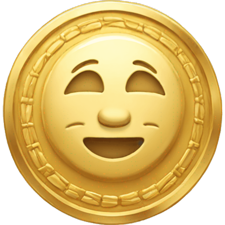 golden coin emoji