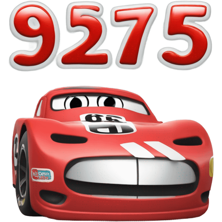 Lightning McQueen emoji