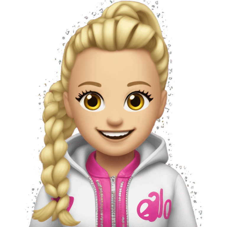 Jojo siwa in her latest album “karma” emoji